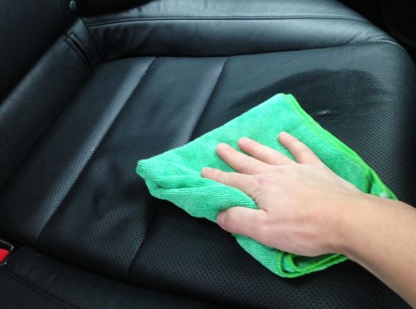 You need the right products to clean leather in Elkhart.  We always have these on hand.
